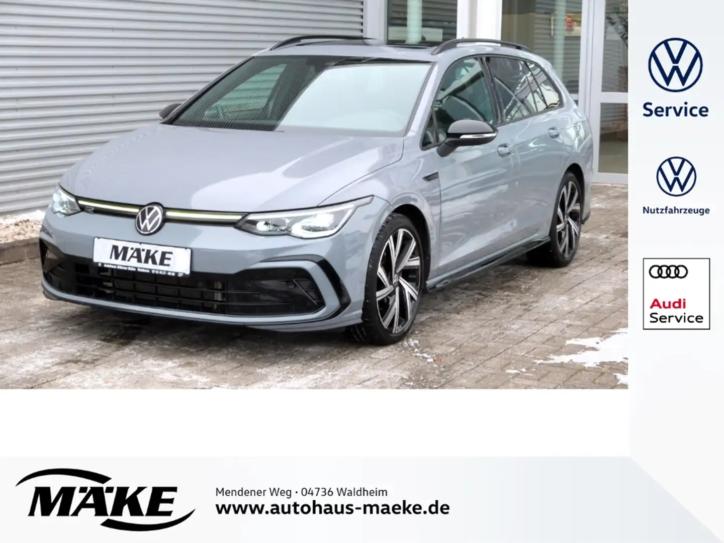 Volkswagen Golf Variant VIII 2.0 TSI DSG R-Line 4Motion, ACC, LED-Plus, Grau - 1