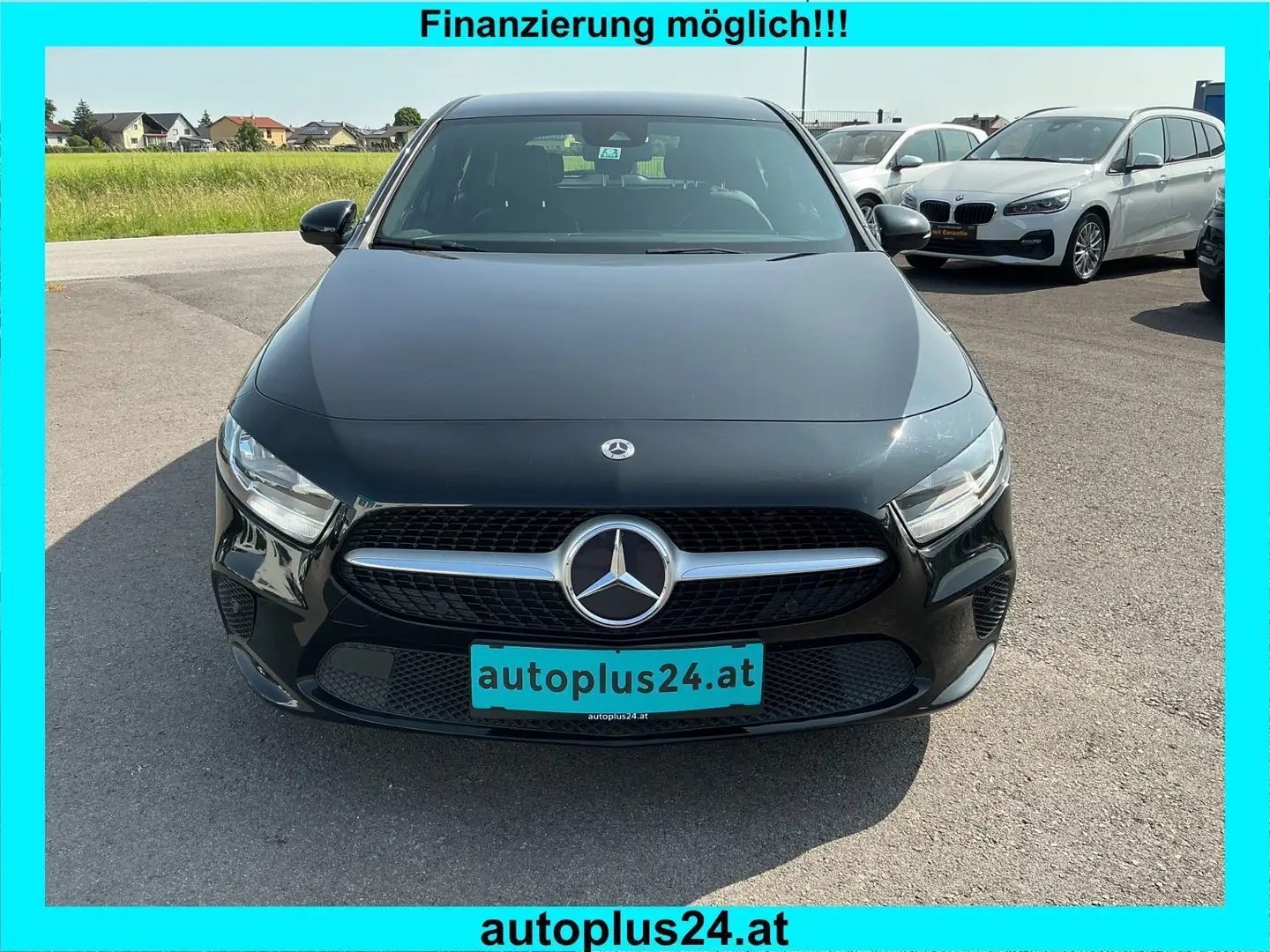 Mercedes-Benz A 200 d Aut. *NAVI TEILLEDER Schwarz - 2