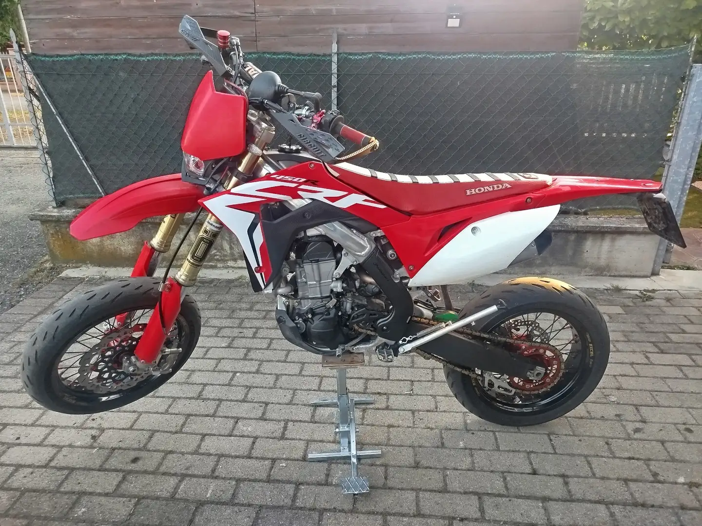 Honda CRF 450 Motard Czerwony - 2