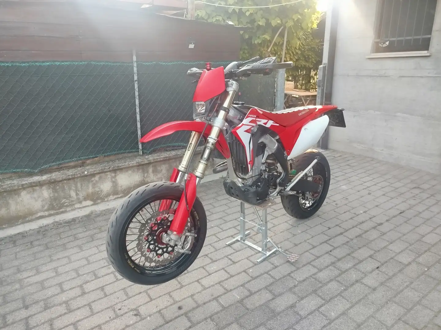 Honda CRF 450 Motard Czerwony - 1