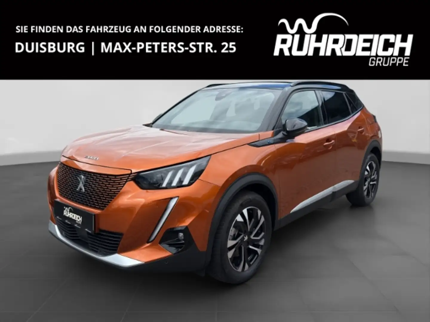 Peugeot 2008 e- GT Elektromotor 136 NAVI+LED+PDC+CAM+SITZHZG+ Оранжевый - 1