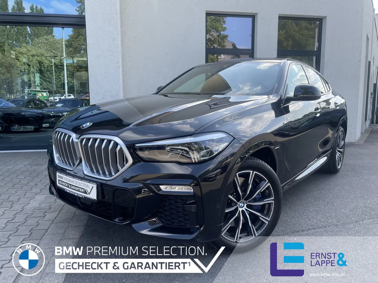 BMW X6 xDrive30d M Sport || 360° eSitze HiFi DrivingAss Schwarz - 1