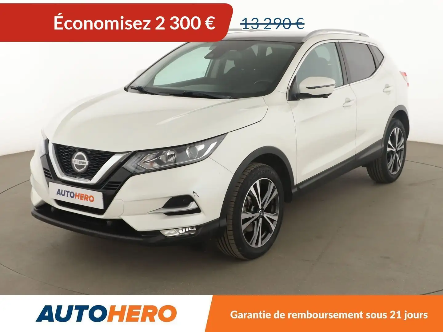 Nissan Qashqai 1.2 DIG-T N-Connecta Weiß - 1