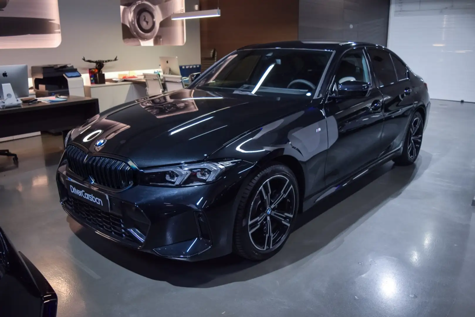 BMW 318 318dA M Sport Negro - 2