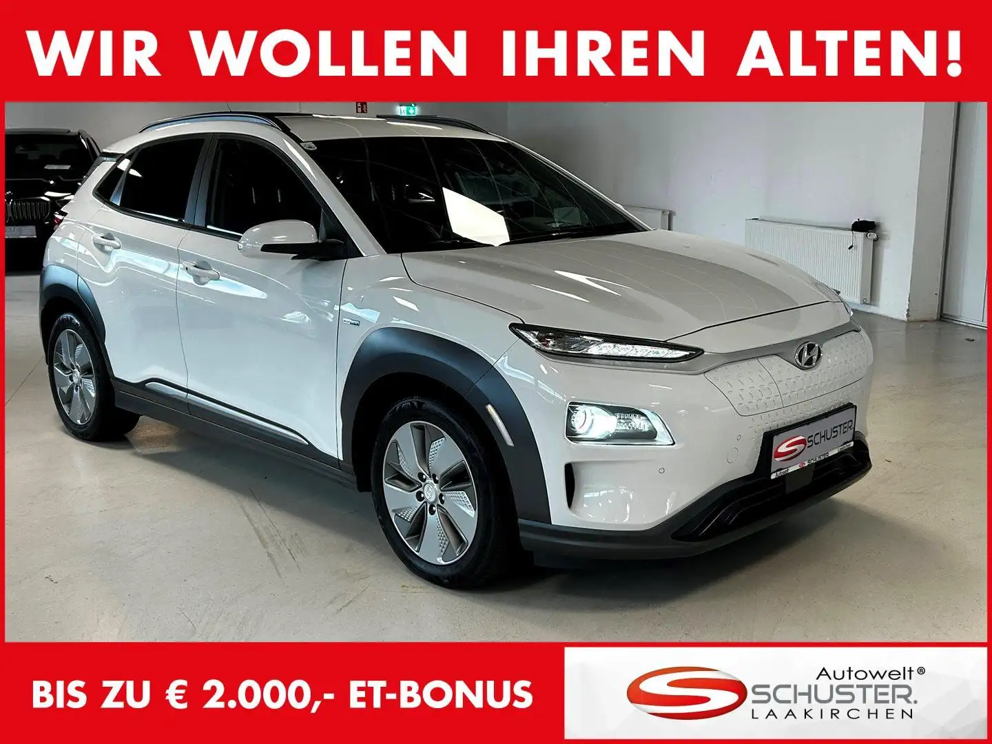 Hyundai KONA Kona Elektro  64kWh Level 5 Weiß - 1