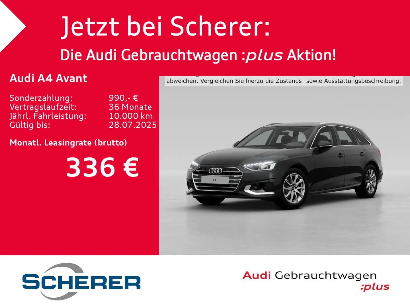 Audi A4 Advanced advanced 35 TFSI 110(150) kW(P Schwarz - 1