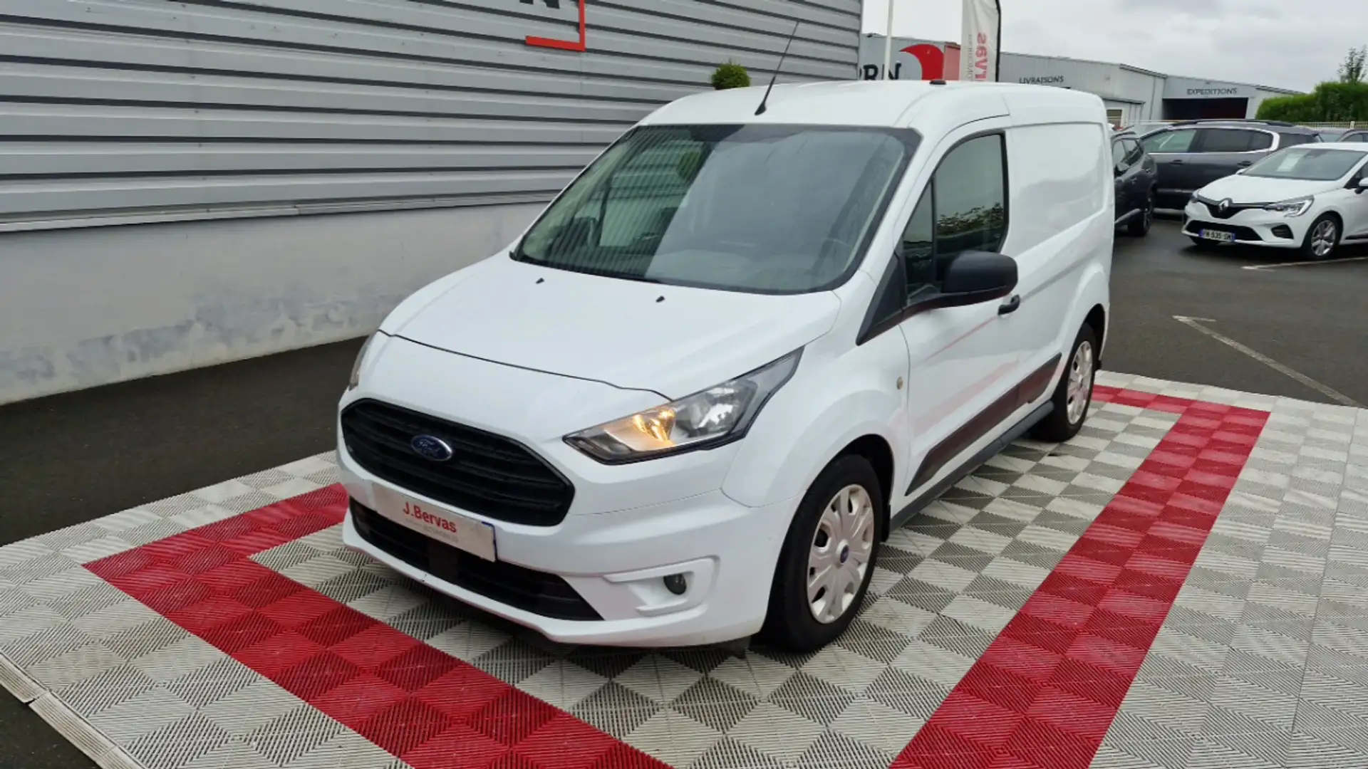 Ford Transit Connect FGN L1 1.5 ECOBLUE 100 SS TREND BUSINESS NA Blanc - 2