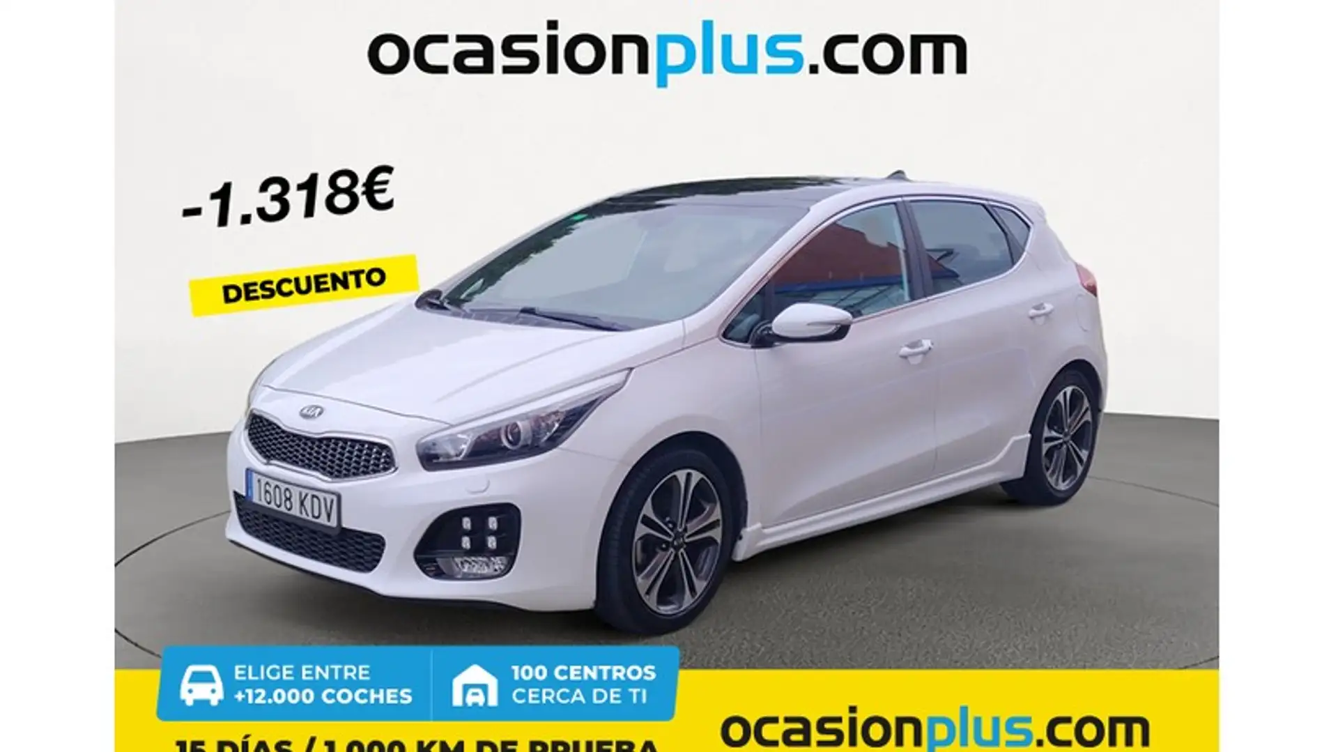 Kia Ceed / cee'd 1.6CRDI VGT GT Line 136 Blanco - 1