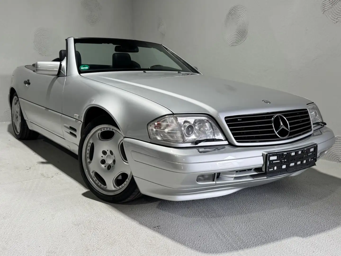 Mercedes-Benz SL 500 *Deutschfz.*1. Hand*TopZustand*Bose*Xenon Zilver - 1
