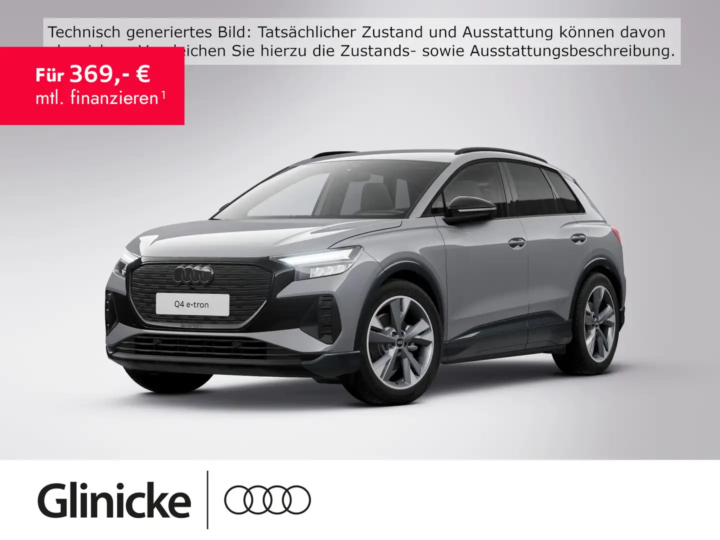 Audi Q4 e-tron 35 S line Nav/Assist/optik+/SHZ/LED/20 Grau - 1