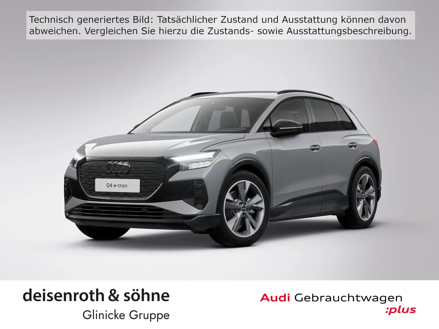 Audi Q4 e-tron 35 S line Nav/Assist/optik+/SHZ/LED/20 Grau - 1