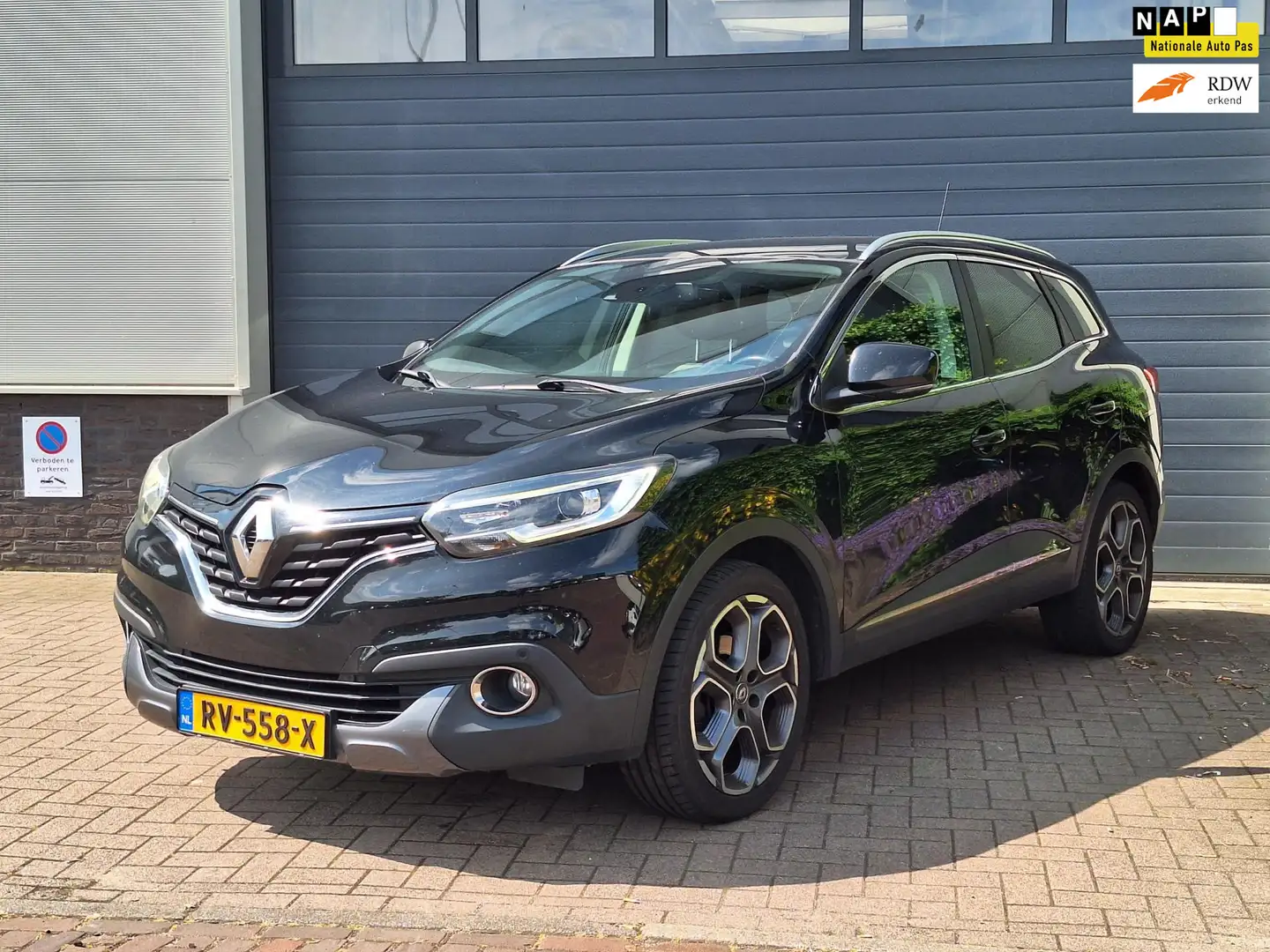 Renault Kadjar | 1.2 TCe Extase | Automaat | Bluetooth | Navigati Zwart - 1