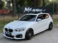 BMW 116 d Msport 5p automatico-tetto-18 Bianco - thumbnail 2