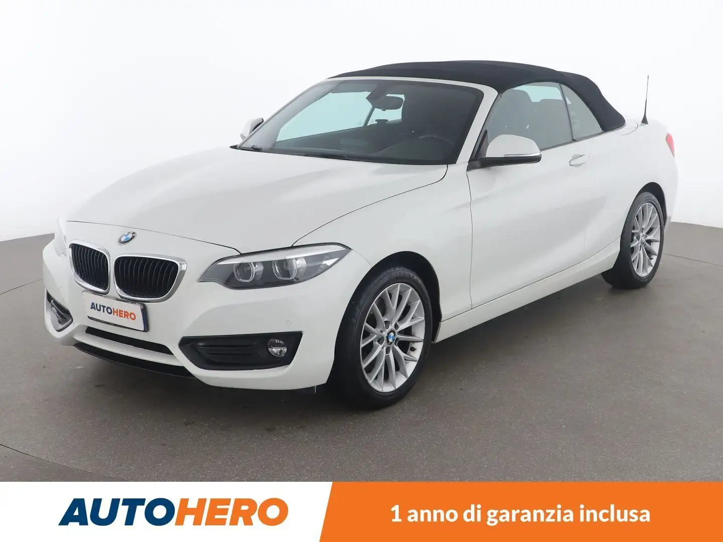 BMW 220 220i Advantage aut. Bianco - 1