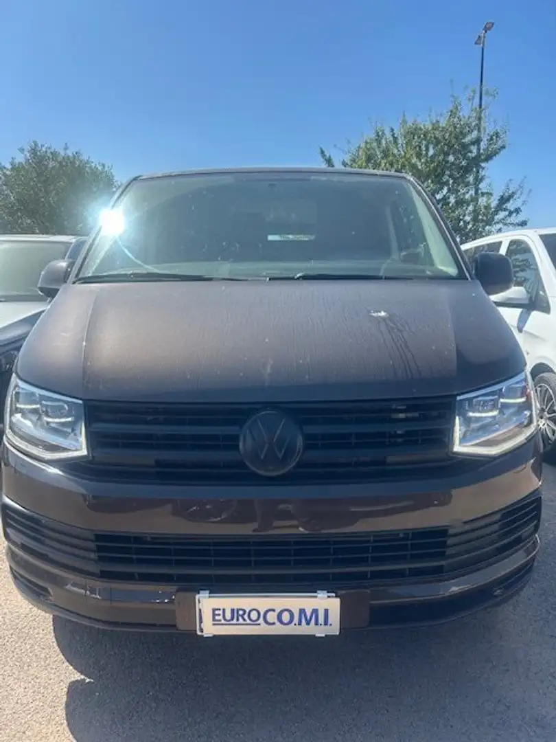 Volkswagen Transporter FURGONE AUTOMATICO E GANCIO TRAINO Marrone - 1