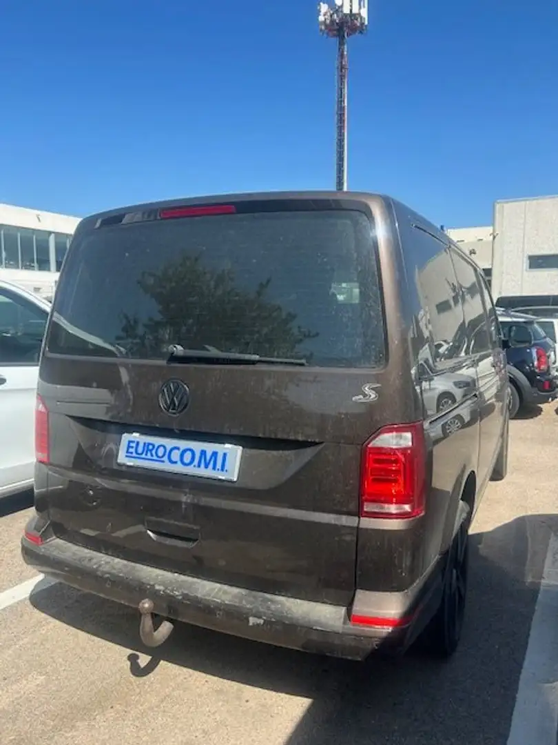 Volkswagen Transporter FURGONE AUTOMATICO E GANCIO TRAINO Marrone - 2