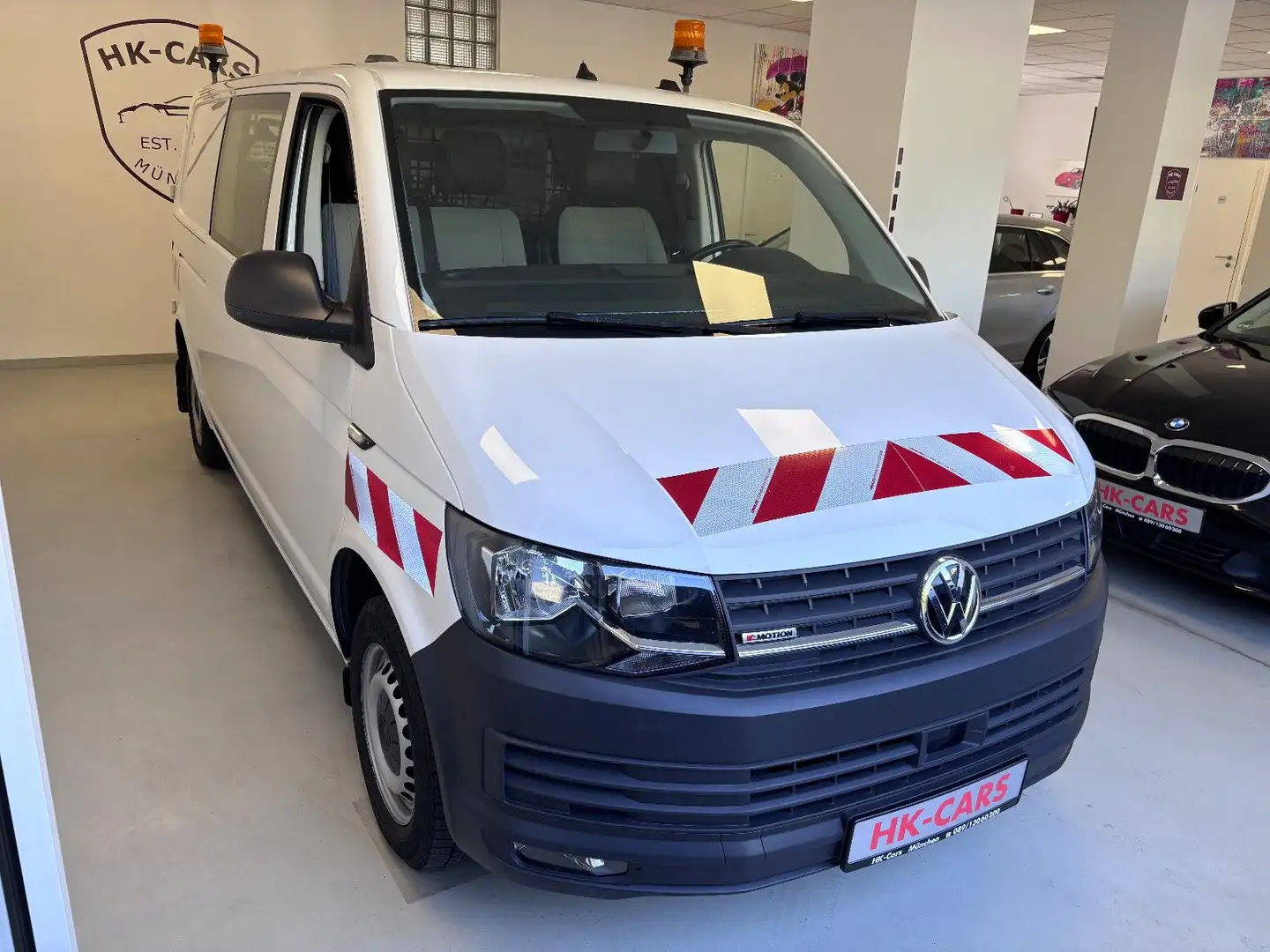 Volkswagen T6 Transporter T6 Kasten lang 4Motion 1.Hd/Sortimo/Standheizung Weiß - 2