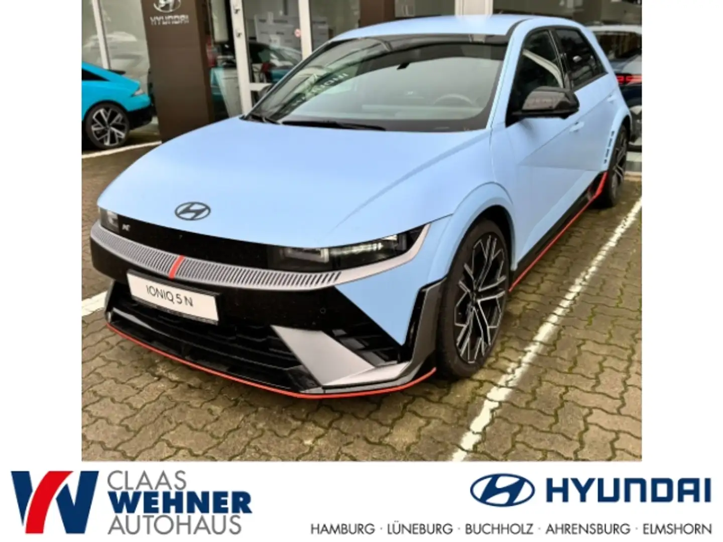 Hyundai IONIQ 5 N Elektro 4WD 84 kWh HUD Navi Leder digitales Cock Blau - 1