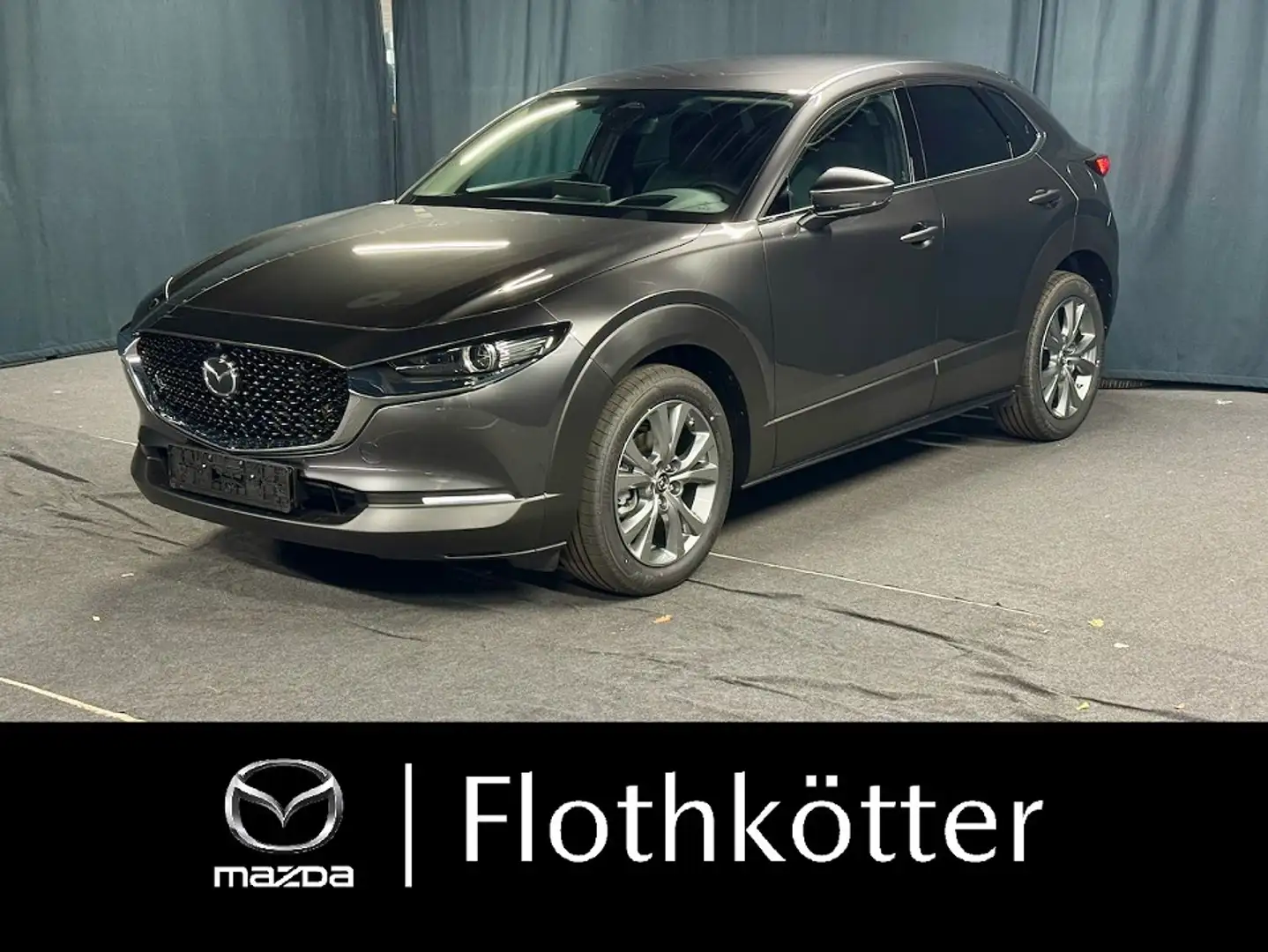 Mazda CX-30 140PS AUTO EXCLUSIVE-LINE*MATRIX-LED*BOSE*CARPLAY* Grau - 1