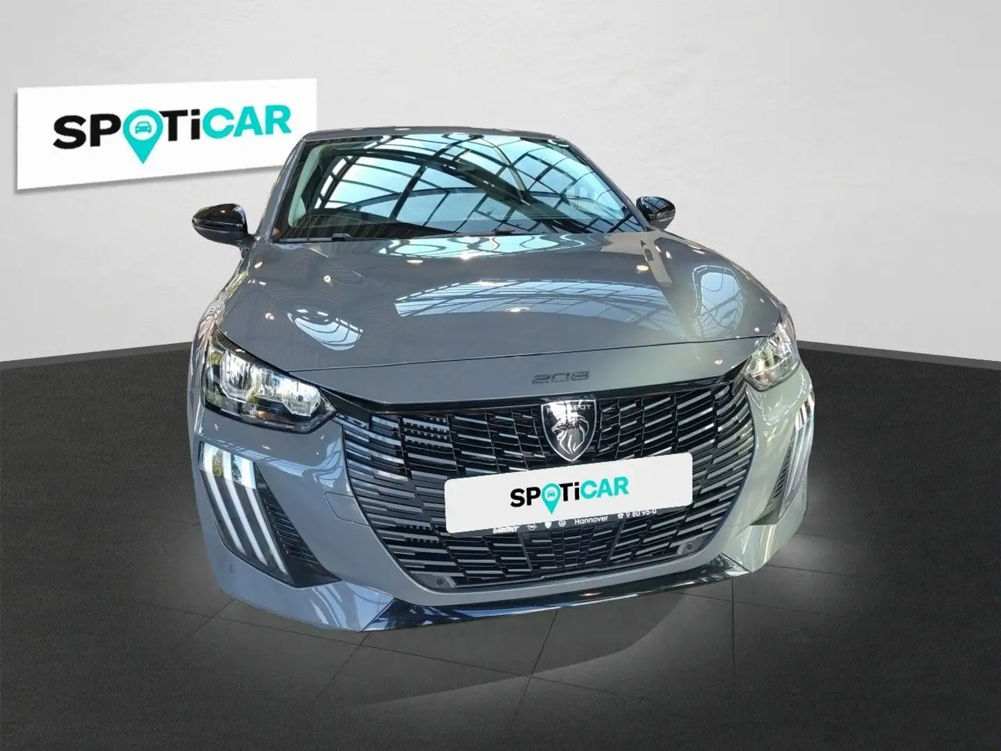 Peugeot 208 Allure PureTech 100 EAT8 Navi-Paket Grau - 2