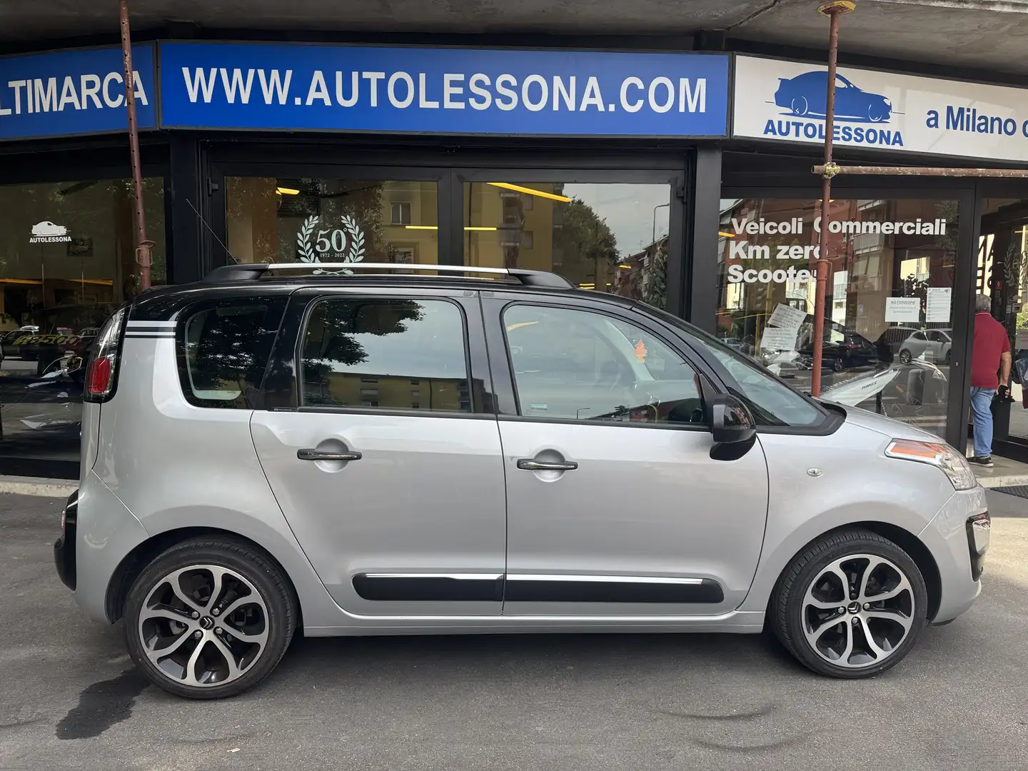 Citroen C3 C3 Picasso 1.6 bluehdi Exclusive Cinema 100cv Grigio - 1