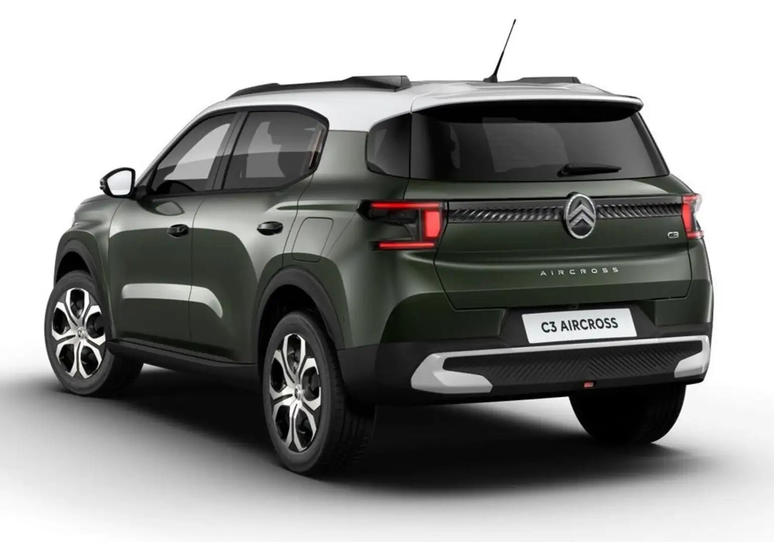 Citroen C3 Aircross PLUS MHEV 145 eDSC6 Kam PDC LED CarP 106 kW (14... Zöld - 2
