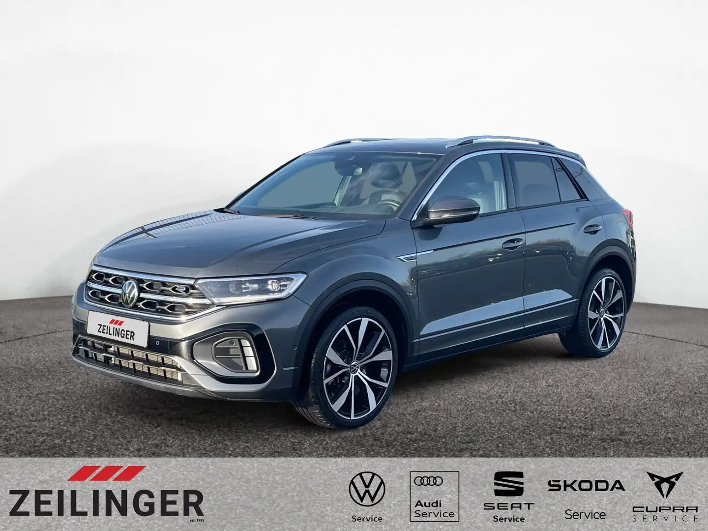 Volkswagen T-Roc R-Line 4Motion TSI DSG|PANO|19"|LED+|R-CAM Grau - 1