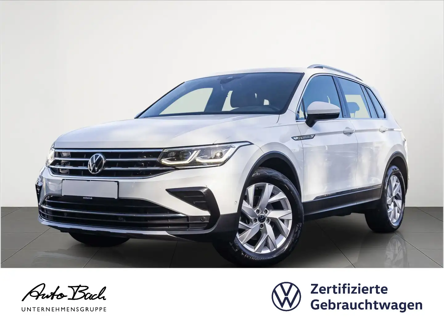 Volkswagen Tiguan 2.0 TDI DSG Elegance, Navi, LED-Matrix, A Weiß - 1
