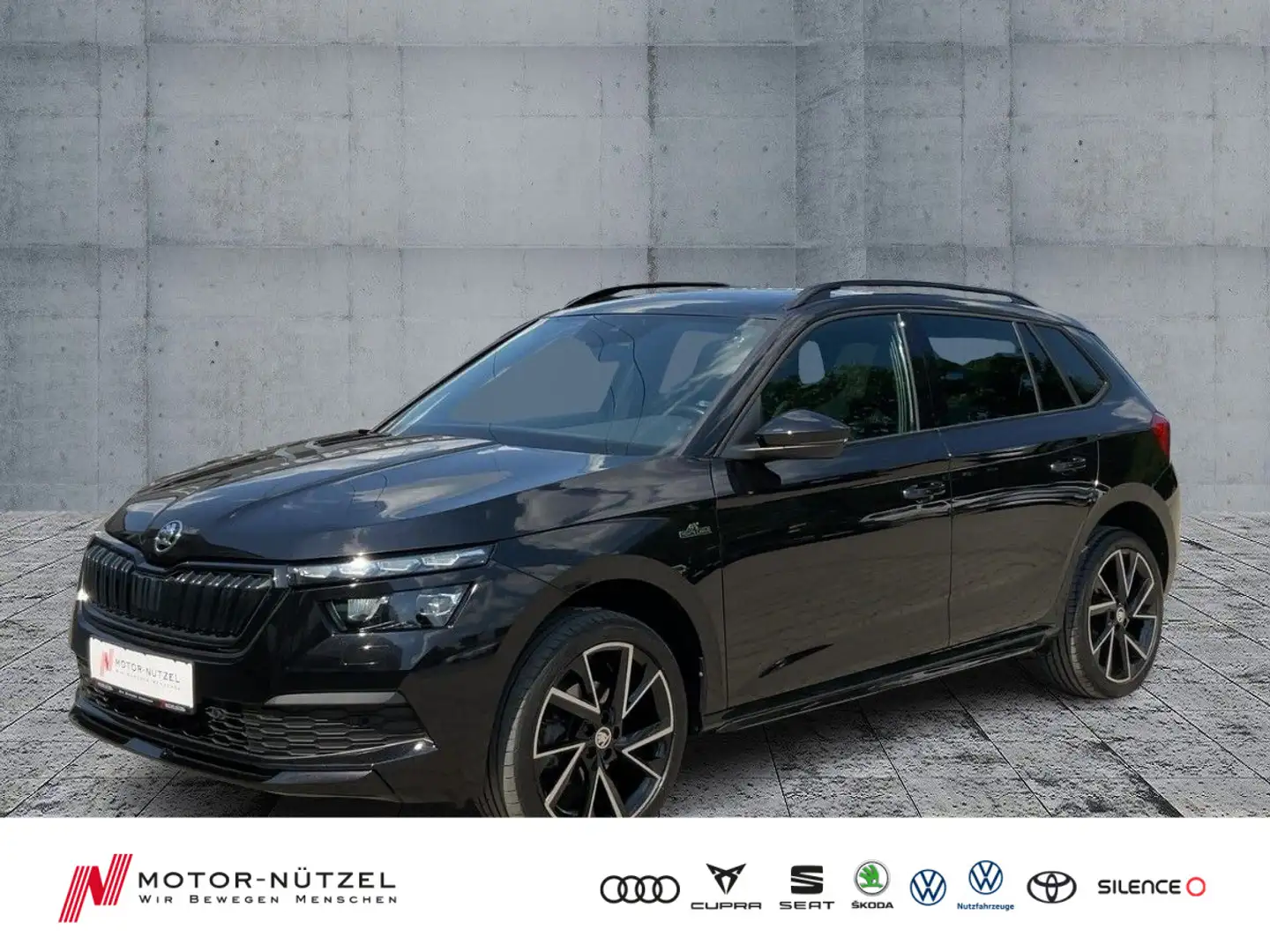 Skoda Kamiq 1.5 TSI DSG MONTE CARLO LED+NAV+PANO+ACC Schwarz - 1