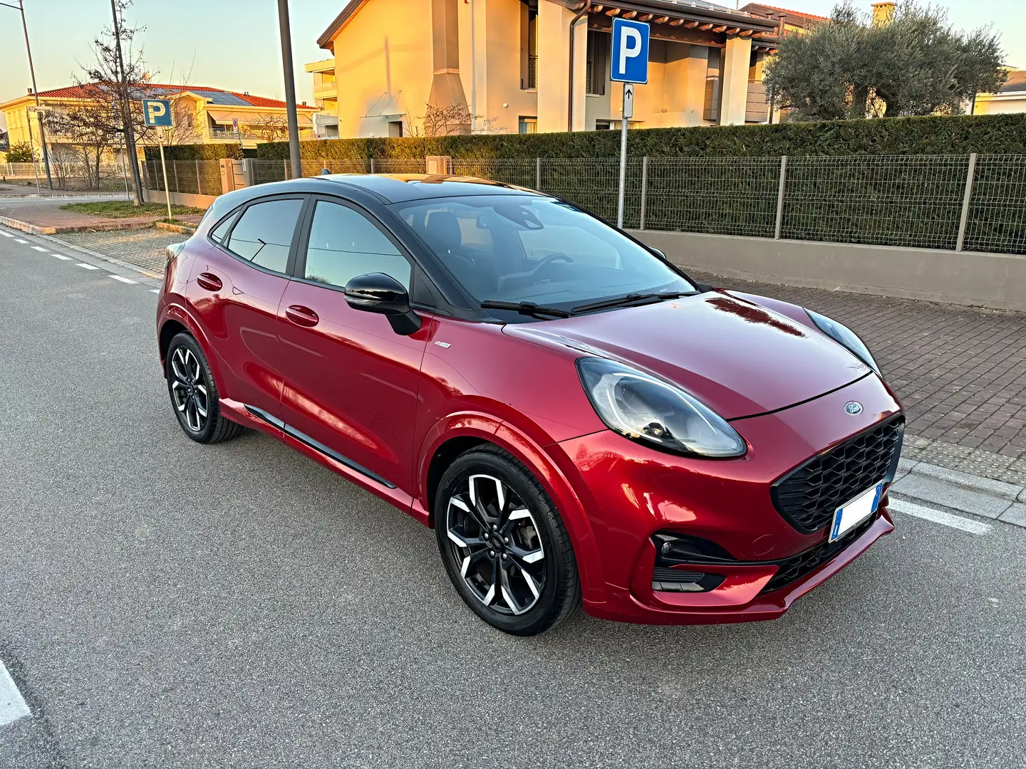 Ford Puma OK PERMUTA 1.0 ecoboost h ST-Line s&s 125cv Rood - 1