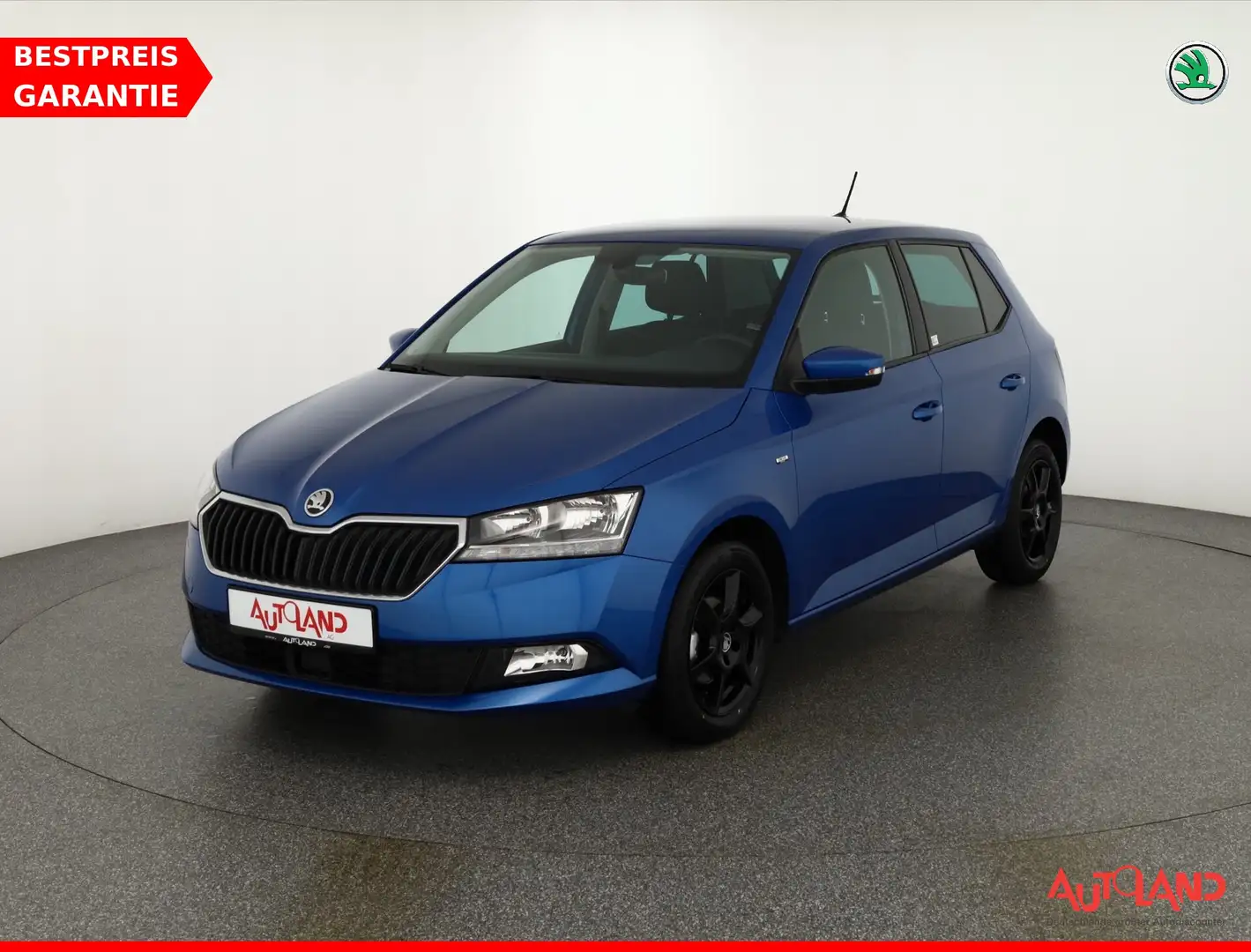 Skoda Fabia 1.0 MPI Drive 125 SmartLink Sitzheizung Bleu - 1