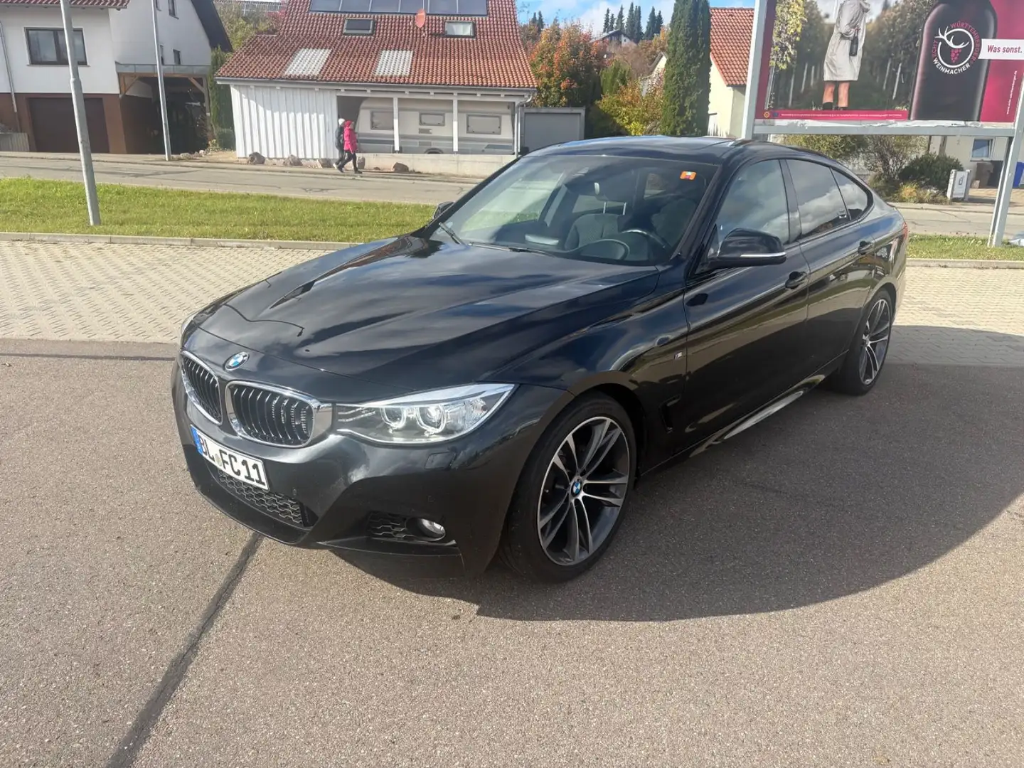 BMW 320 320 D Gran Turismo PANO H&K 2 HAND M-PAKET Negro - 1
