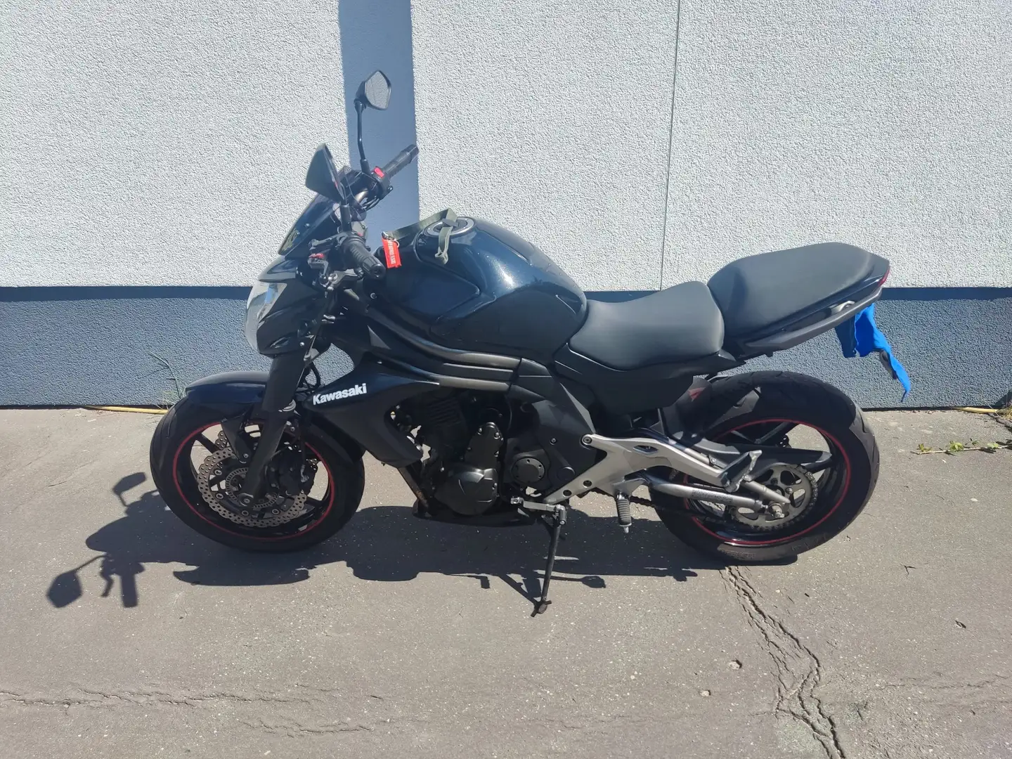 Kawasaki ER - 6 N Negro - 2
