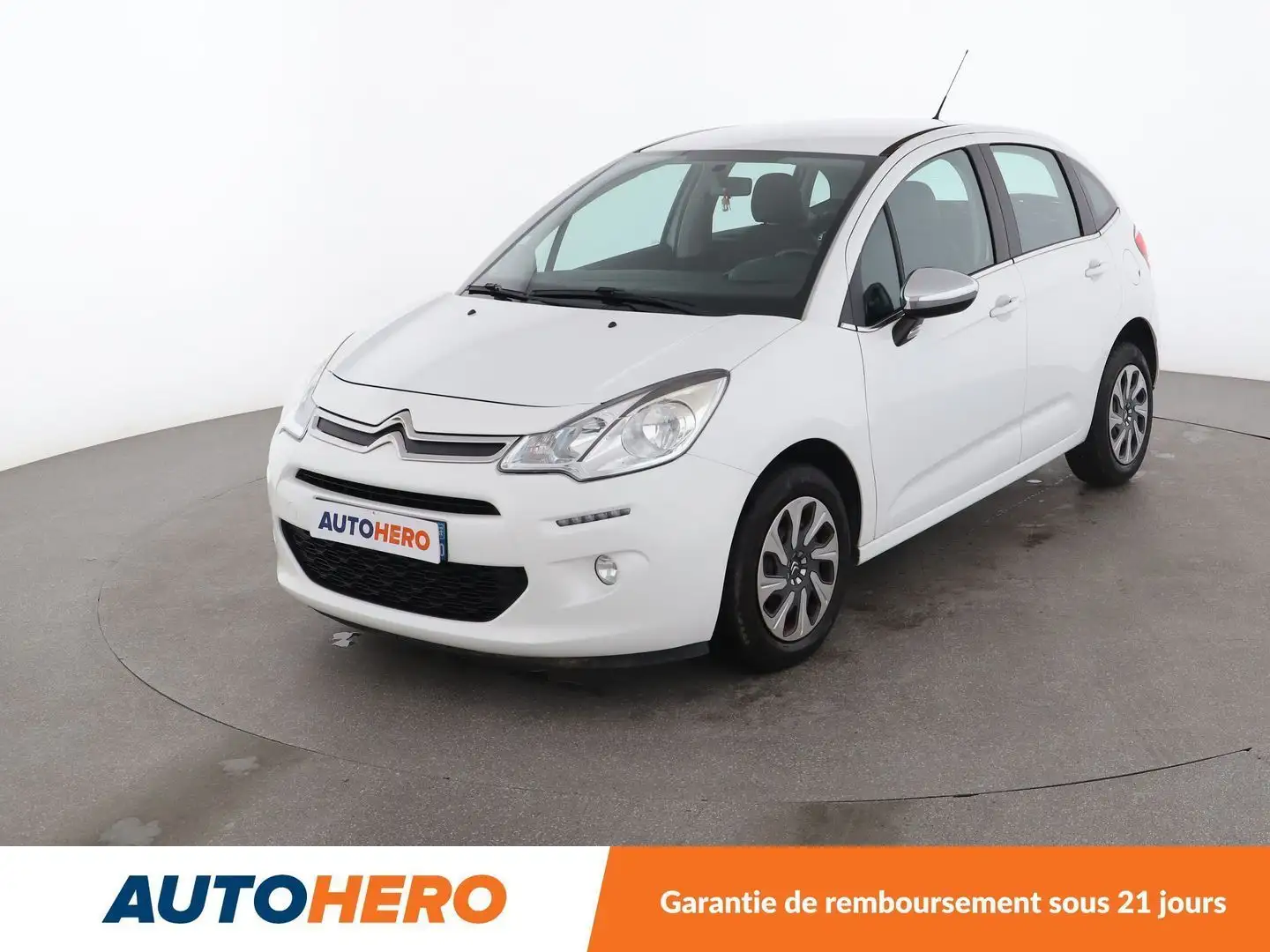 Citroen C3 1.6 Blue-HDi Confort Business Blanc - 1