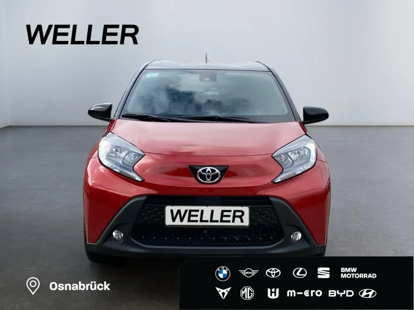 Toyota Aygo X Teamplayer *ACC*CarPlay*CAM*SHZ*Bi-Tone* Rot - 2
