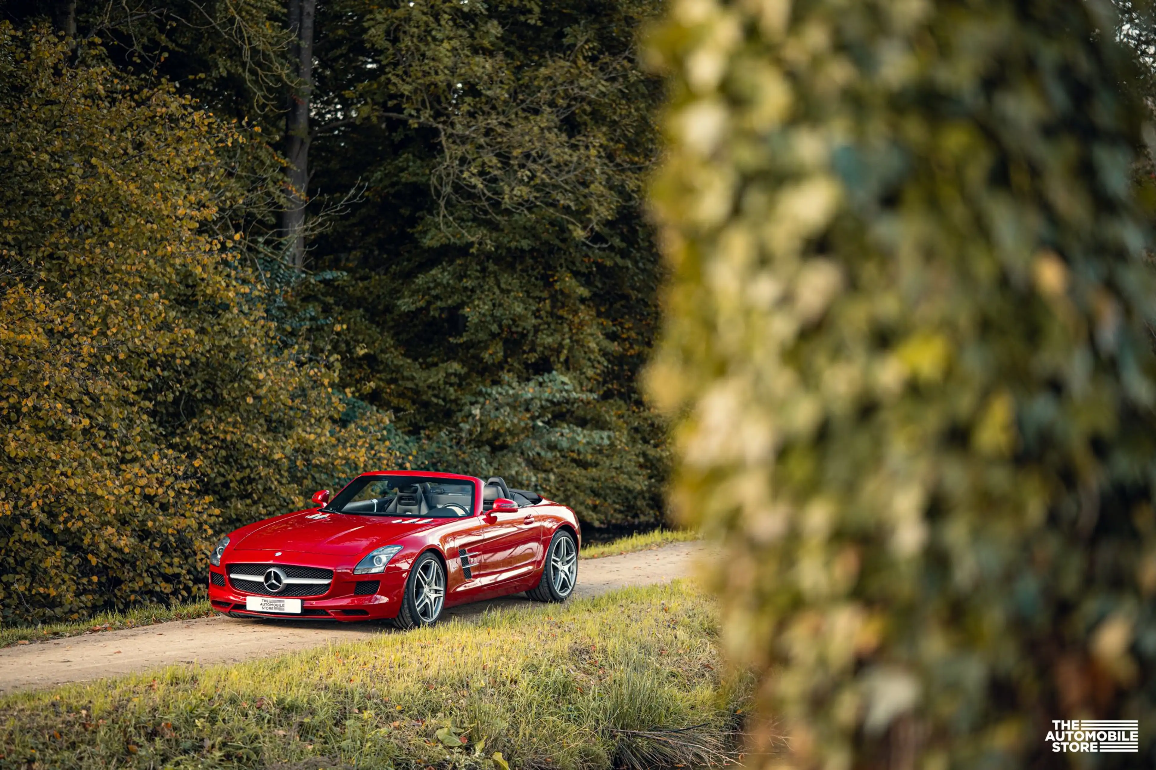 Mercedes-Benz SLS Roadster Le Mans Red — photo 15