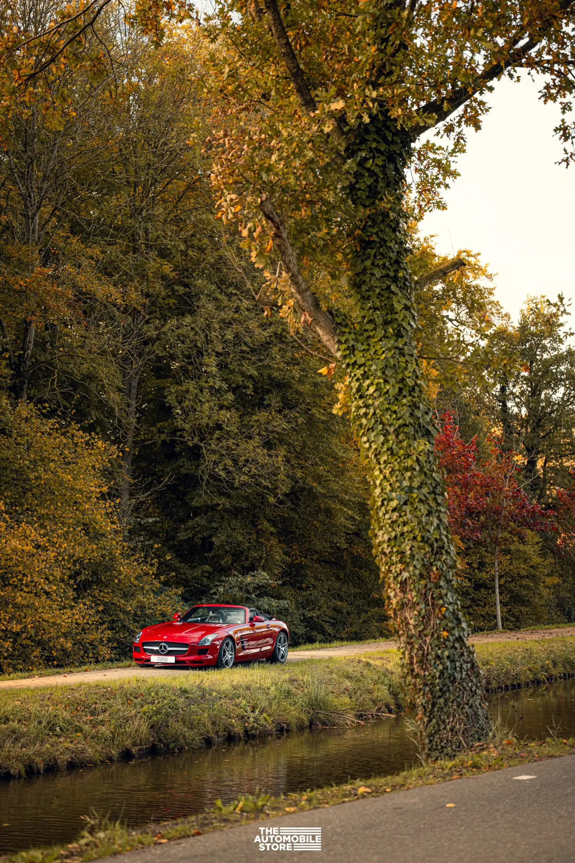 Mercedes-Benz SLS Roadster Le Mans Red — photo 3