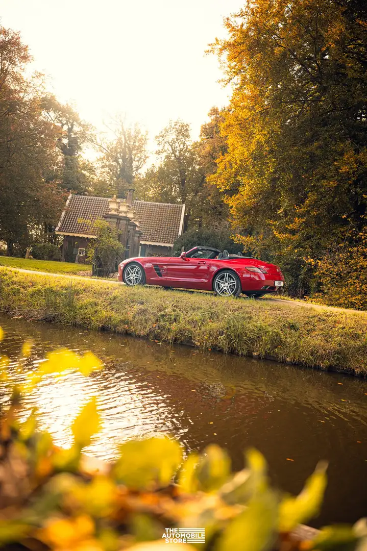 Mercedes-Benz SLS Roadster Le Mans Red Rood - 2