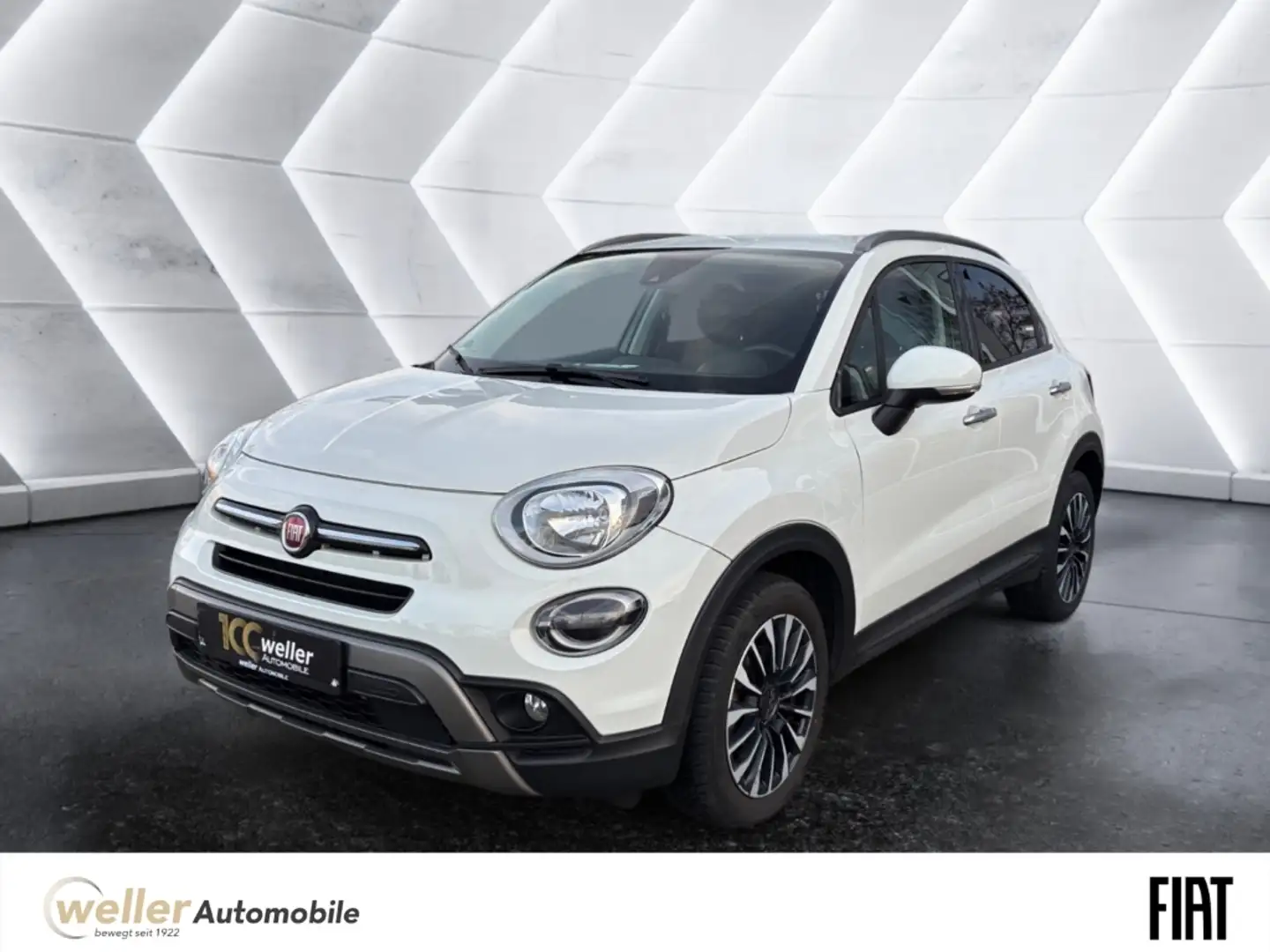Fiat 500X 1.0 GSE ''Cross'' Rückfahrkamera Navi Klimaautomat Wit - 1