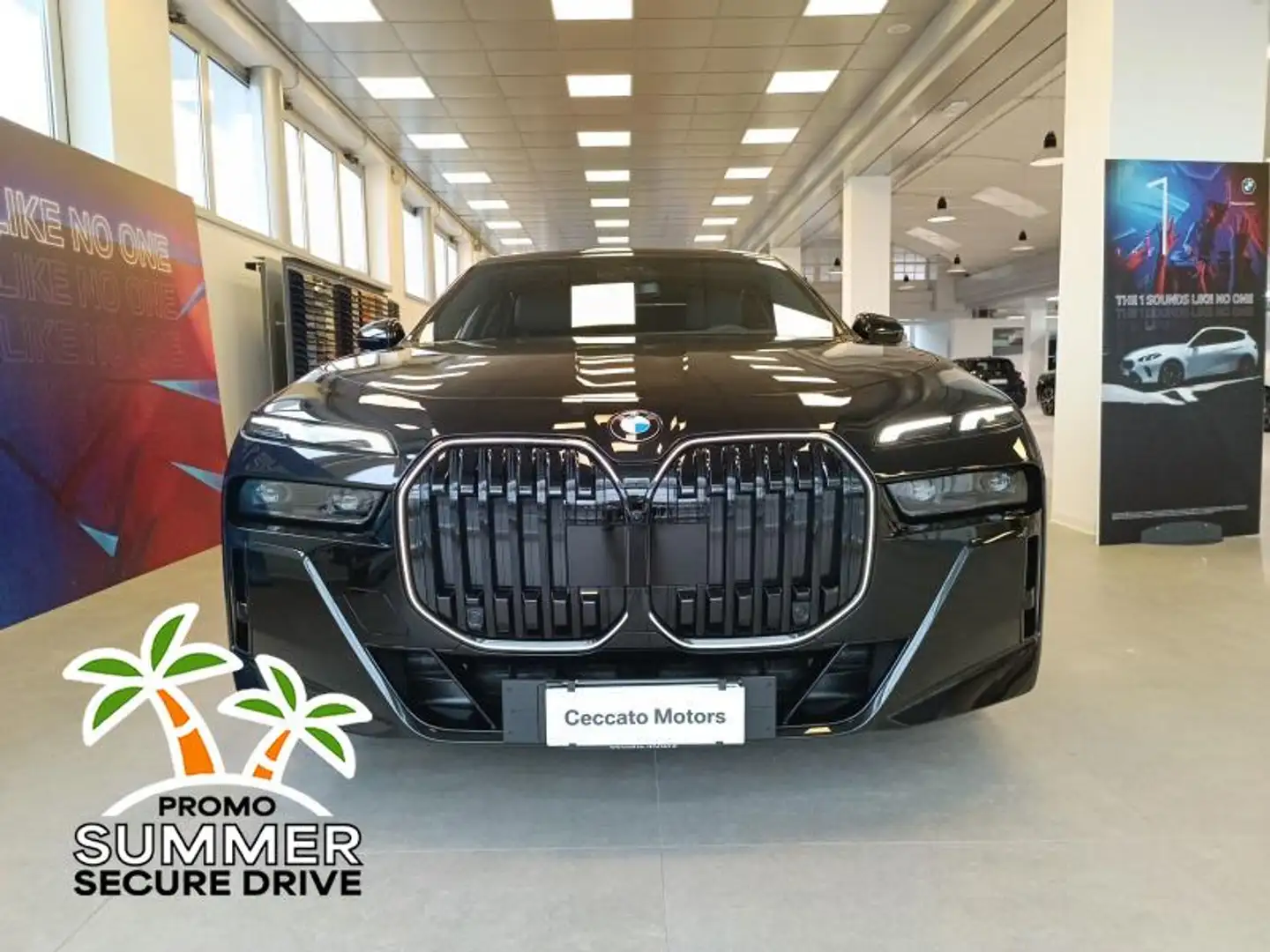 BMW 740 d mhev xdrive MSport Pro auto Czarny - 2