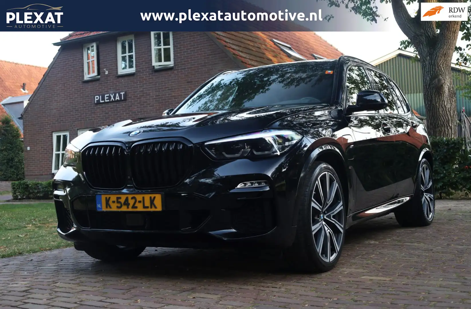BMW X5 XDrive45e High Executive Aut. | M-Pakket | Panoram Zwart - 1
