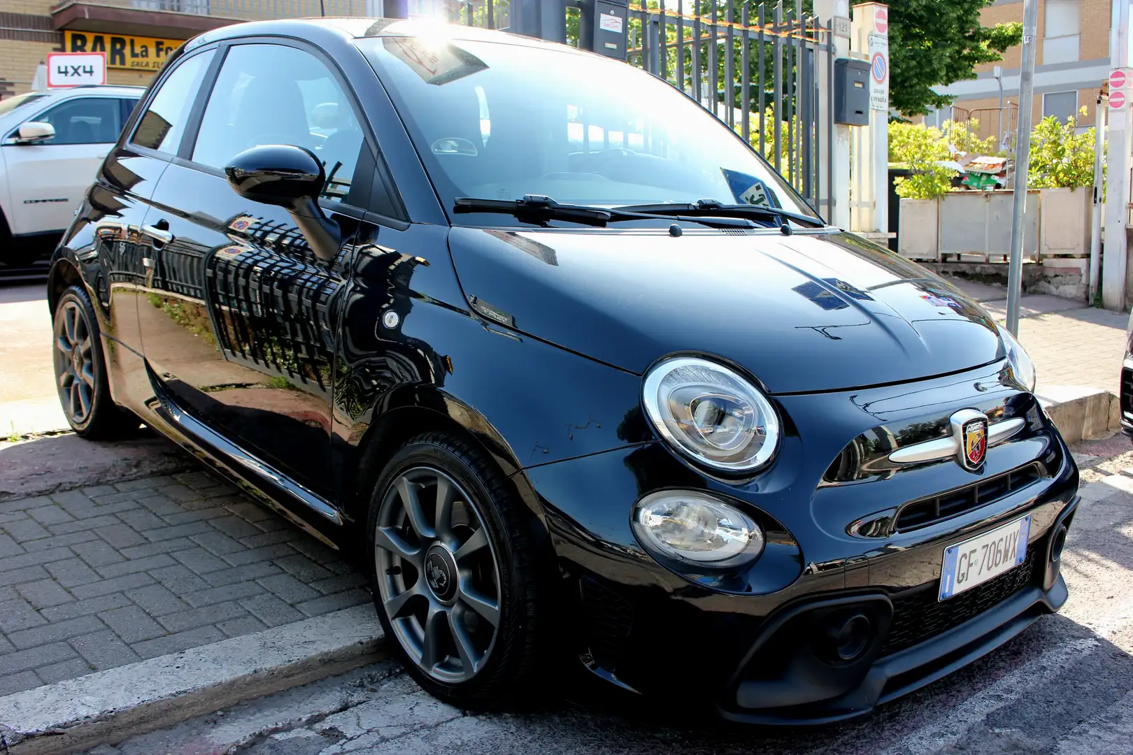 Abarth 595 1.4 t-jet 145cv PREZZO VERO KM CERTIFICAT ITALIANA Nero - 2