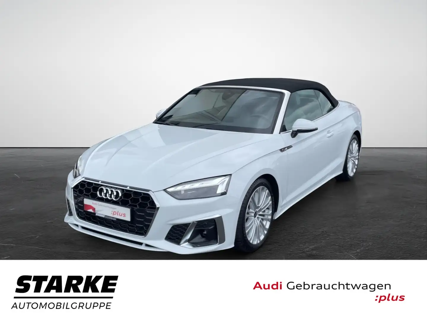 Audi A5 Cabriolet 35 TFSI S tronic S line Weiß - 2