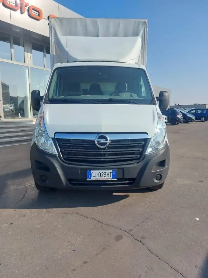 Opel Movano 130 CV KM 67.689 CENTINA ALZAABBASSA PREZZO+IVA Bianco - 2