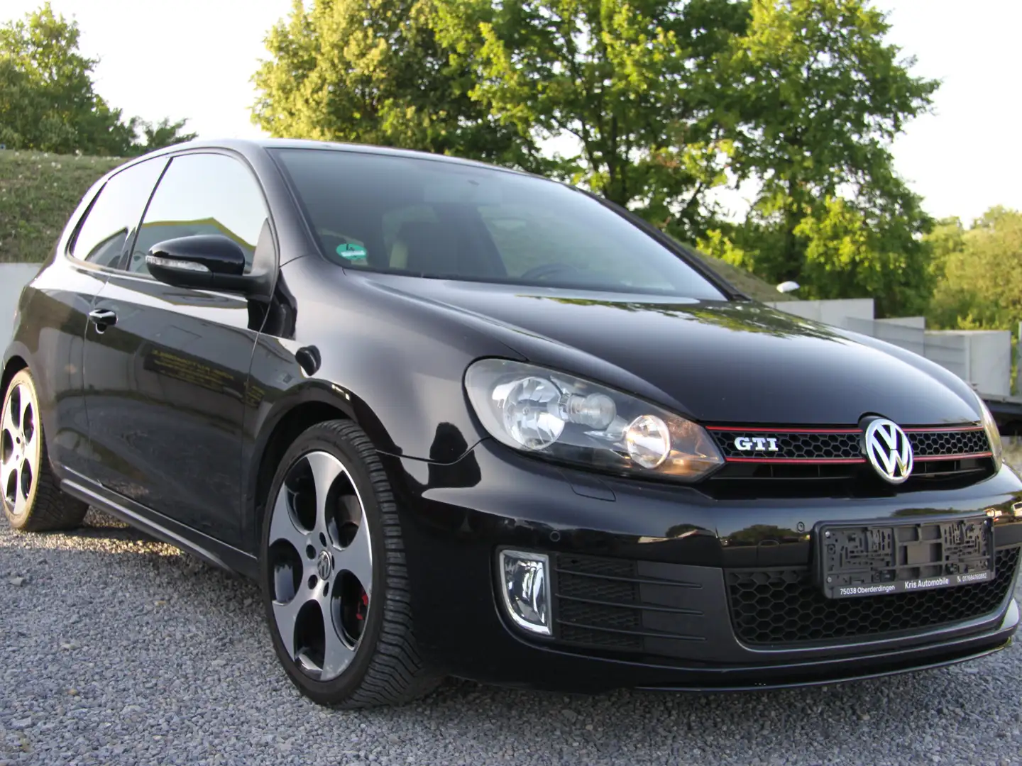 Volkswagen Golf GTI 2.0 TSI Klimaauto*PDC*TÜV Neu*Service Neu Zwart - 1