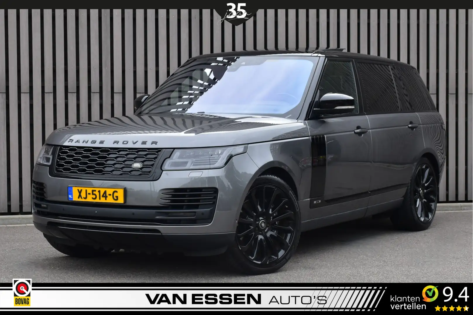 Land Rover Range Rover 2.0 P400e LWB Autobiography Pano Massage 360-Camer Grijs - 1