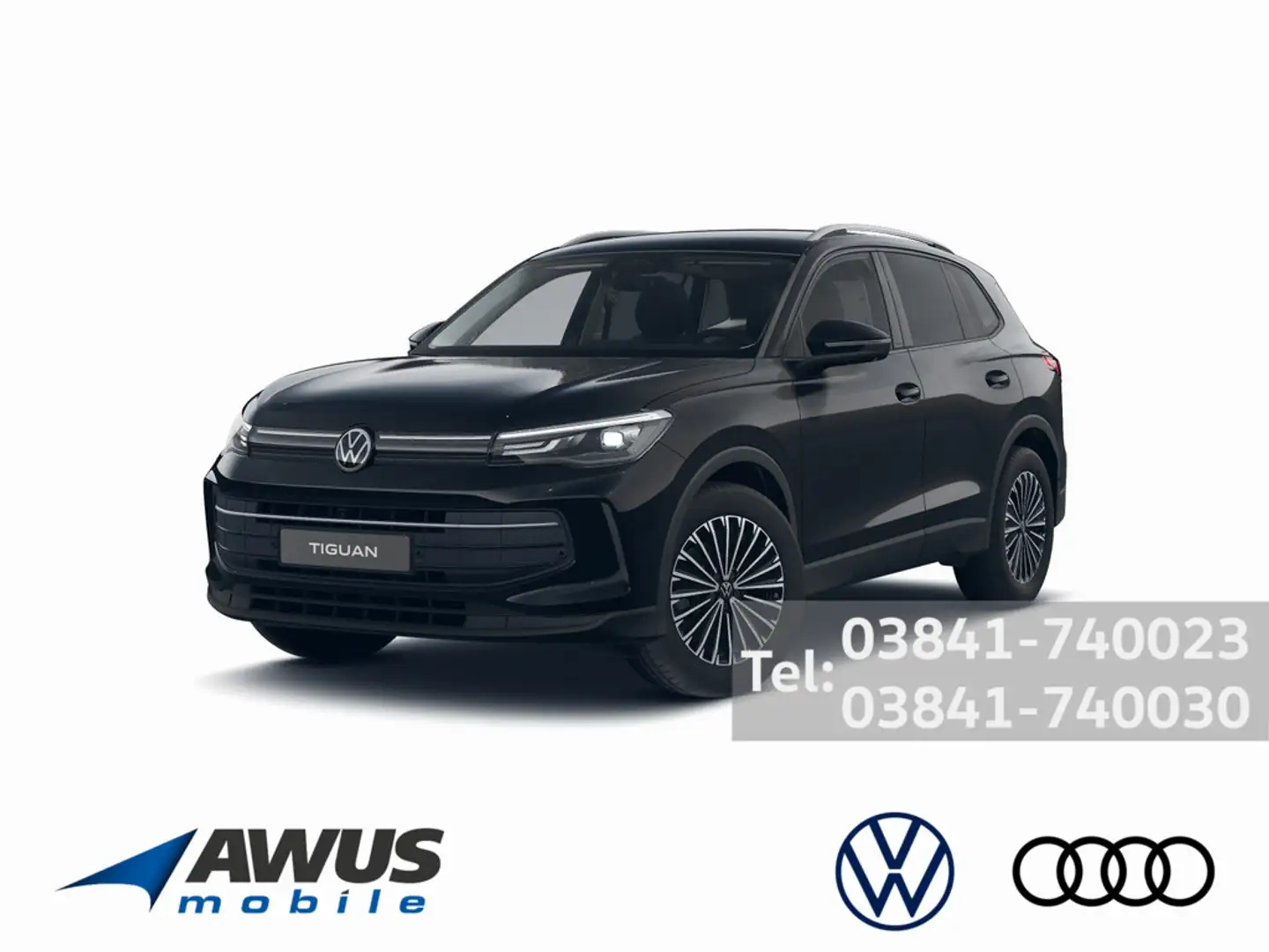 Volkswagen Tiguan 1.5eTSI DSG Life AHK Schwarz - 1