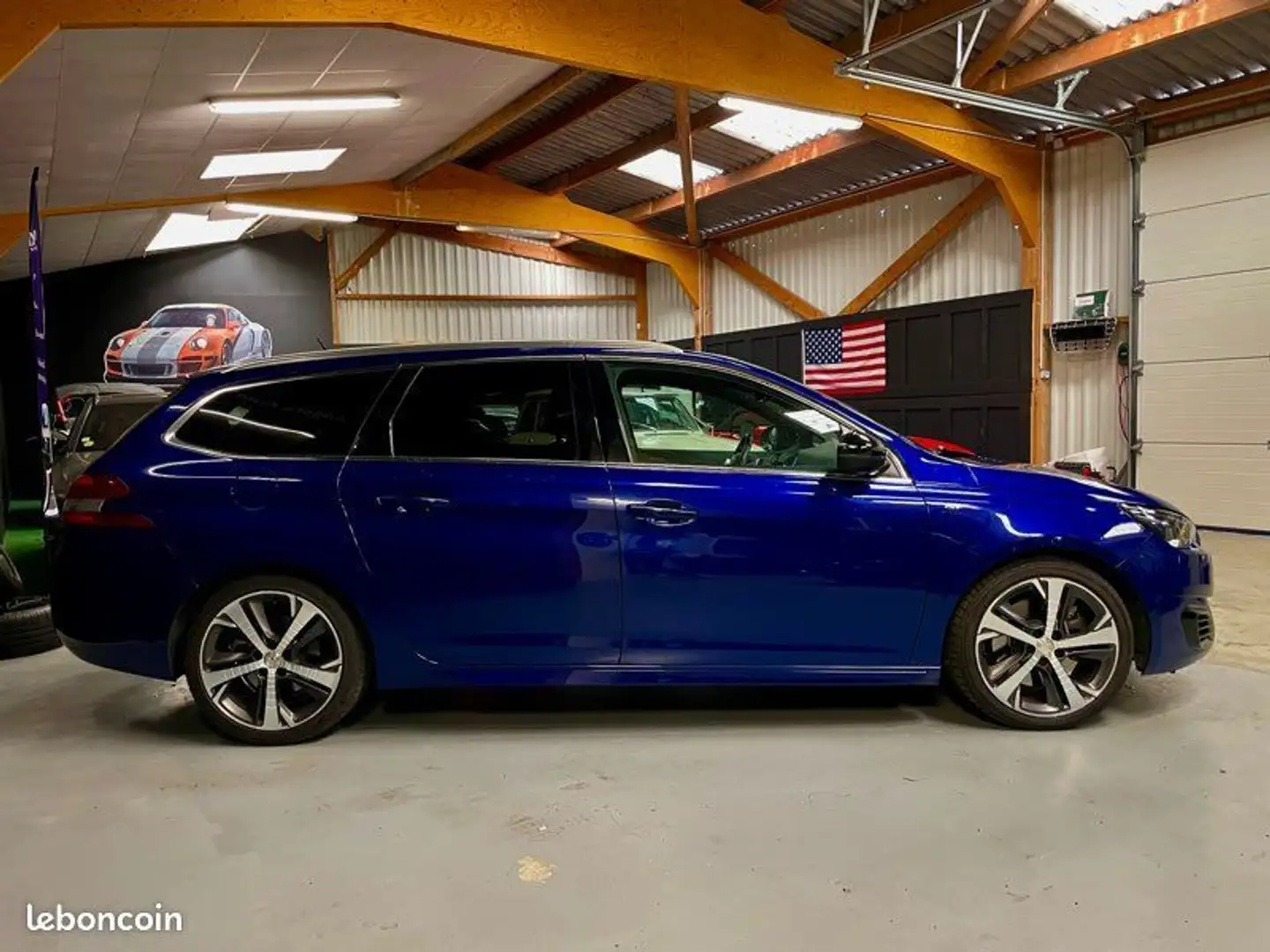 Peugeot 308 2.0 BlueHDI 180ch EAT6 GT Bleu - 2