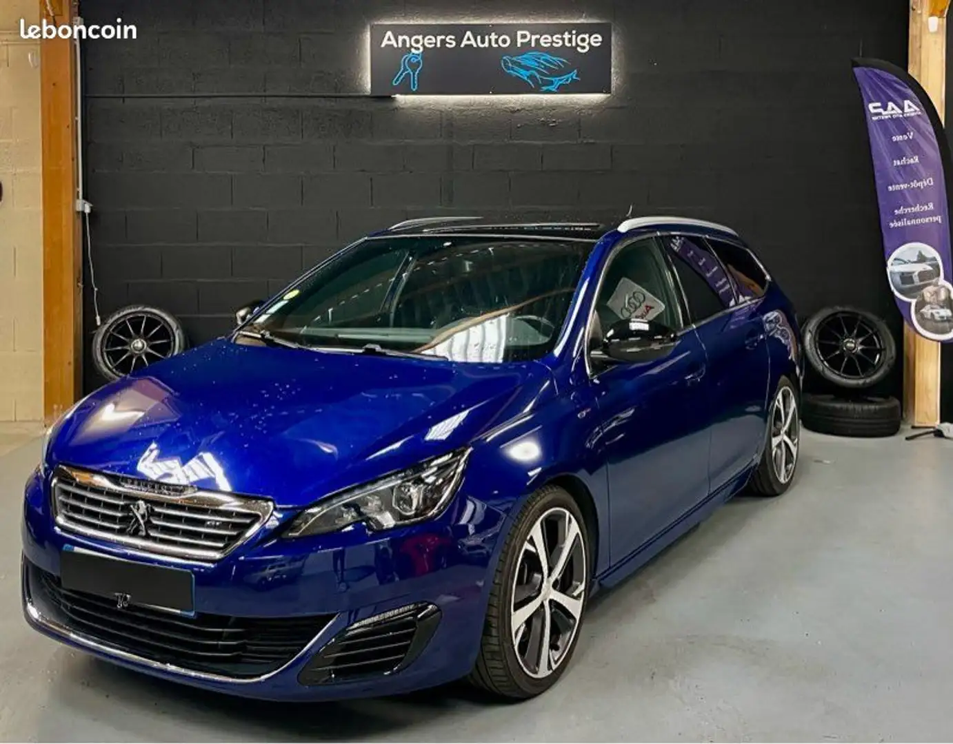 Peugeot 308 2.0 BlueHDI 180ch EAT6 GT Bleu - 1
