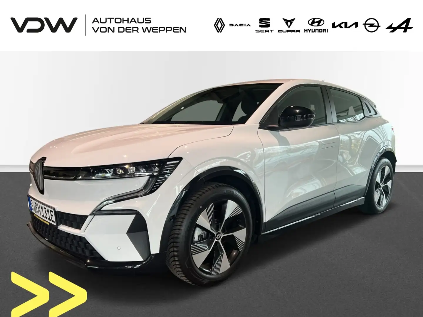 Renault Megane E-Tech EV60 Techno Lagerwagen!! Klima Navi Alb - 1